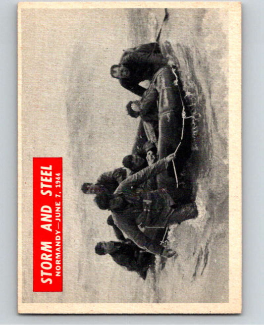 1965 Philadelphia Gum War Bulletin #44 Storm And Steel   V74232 Image 1
