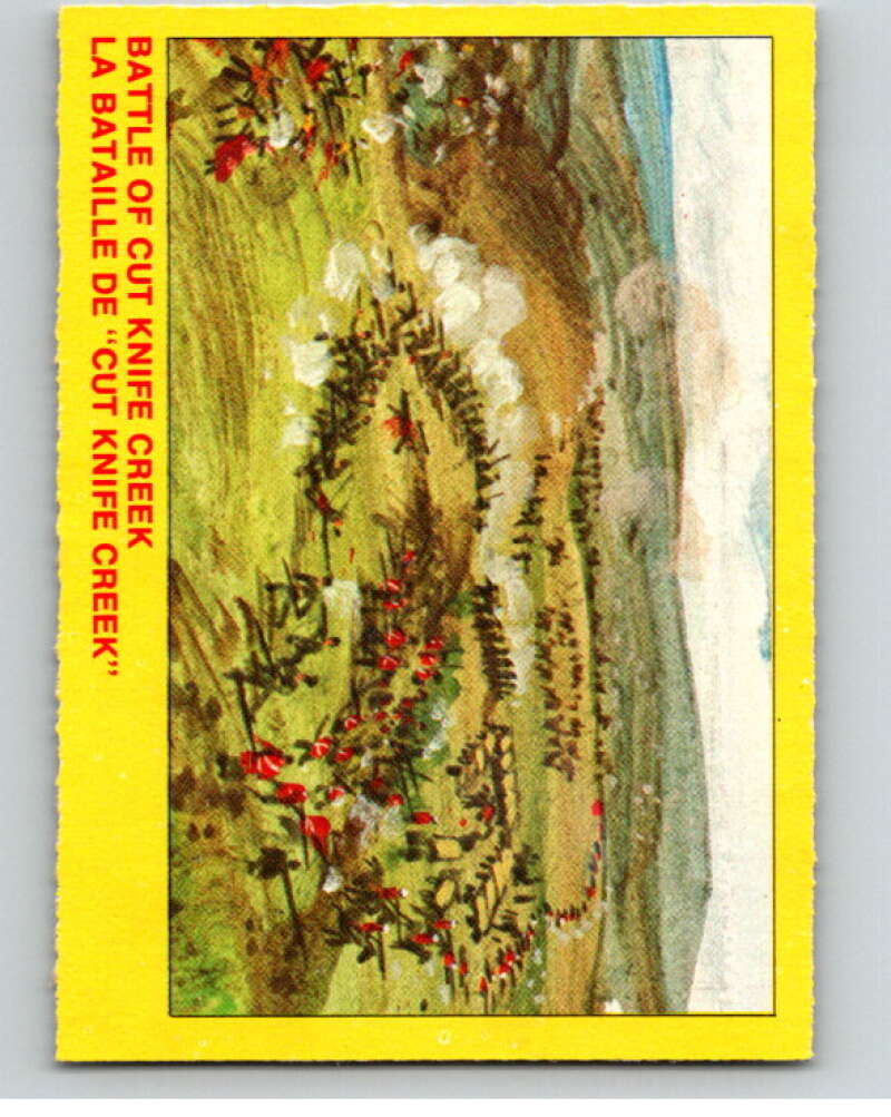 1973  Canadian Mounted Police Centennial #40 Battle of Cut Knife Creek  V74314 Image 1