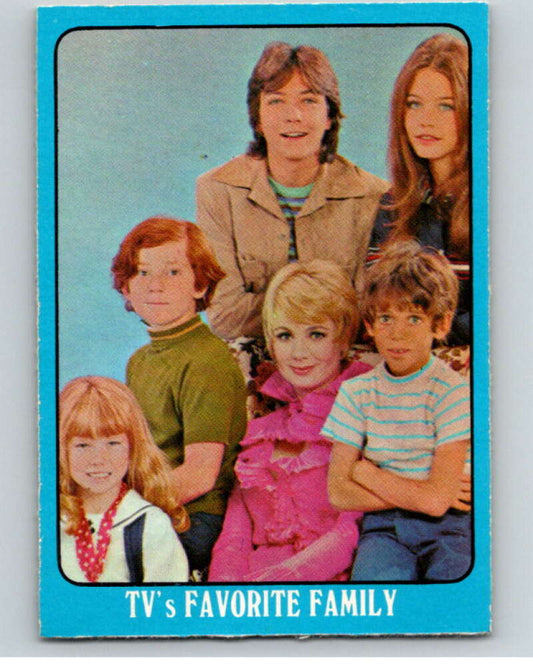1971 Partridge Family Series A OPC #1A Tv's Favorite Family V74331 Image 1