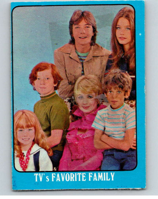 1971 Partridge Family Series A OPC #1A Tv's Favorite Family V74332 Image 1