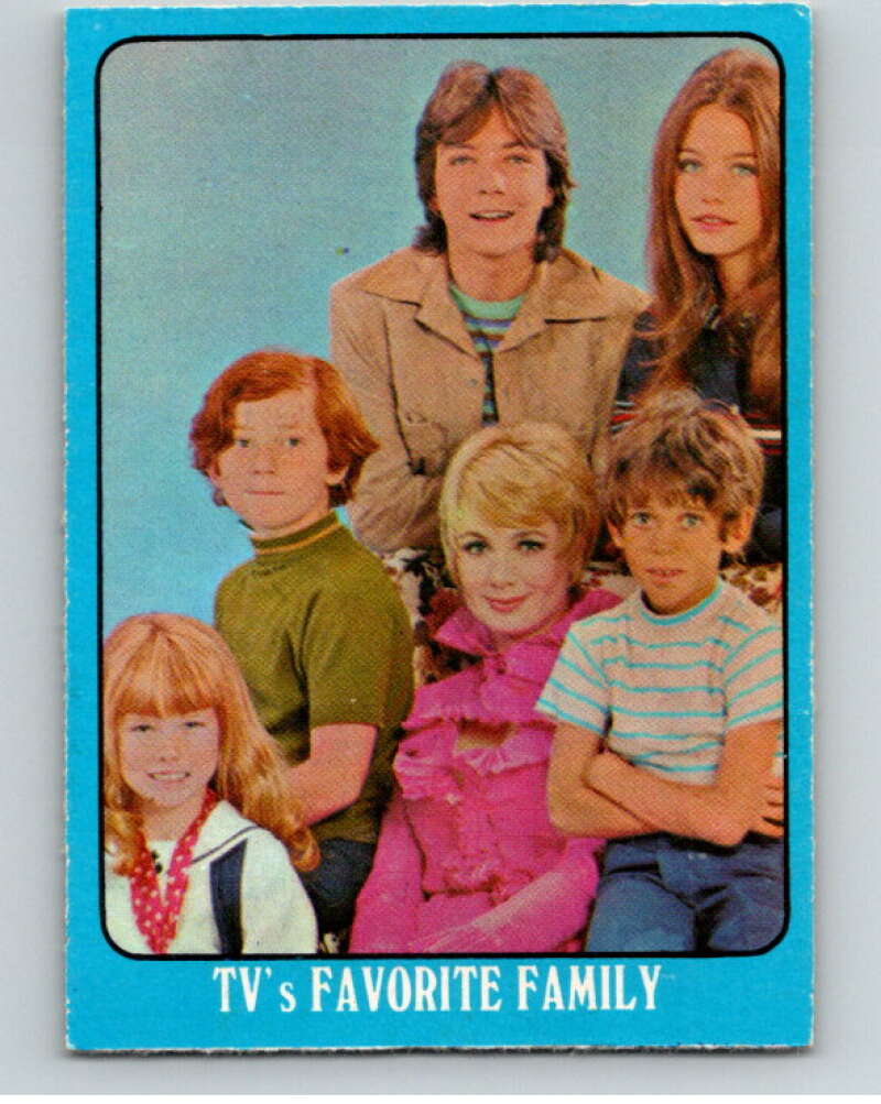 1971 Partridge Family Series A OPC #1A Tv's Favorite Family V74333 Image 1