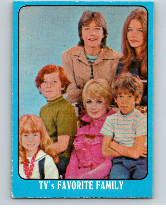 1971 Partridge Family Series A OPC #1A Tv's Favorite Family V74334 Image 1