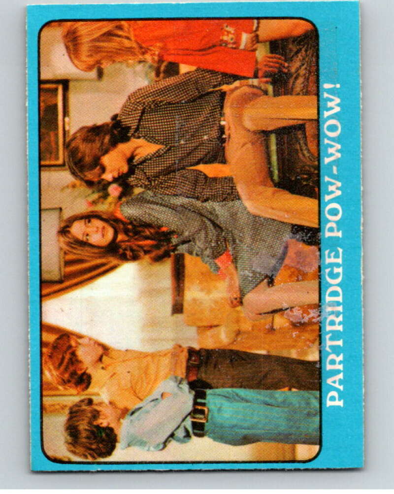 1971 Partridge Family Series A OPC #2A Partridge Pow-Wow V74337 Image 1