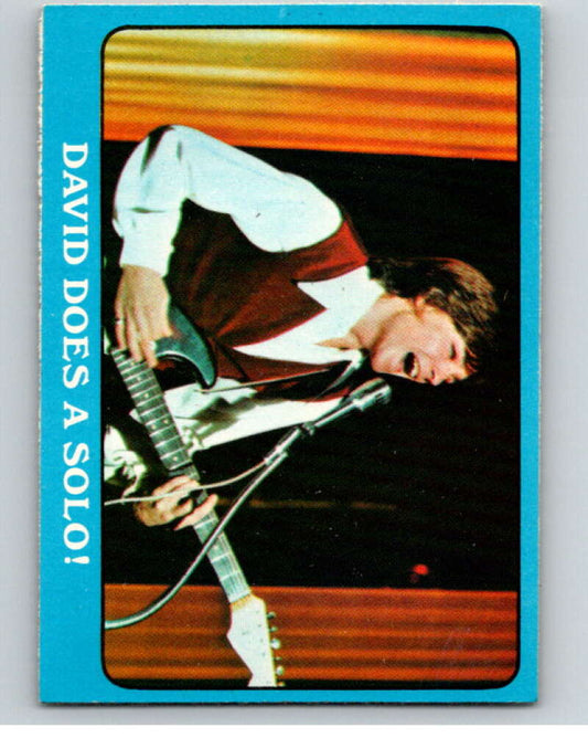 1971 Partridge Family Series A OPC #8A David Does A Solo V74362 Image 1
