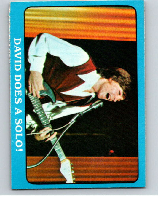 1971 Partridge Family Series A OPC #8A David Does A Solo V74363 Image 1