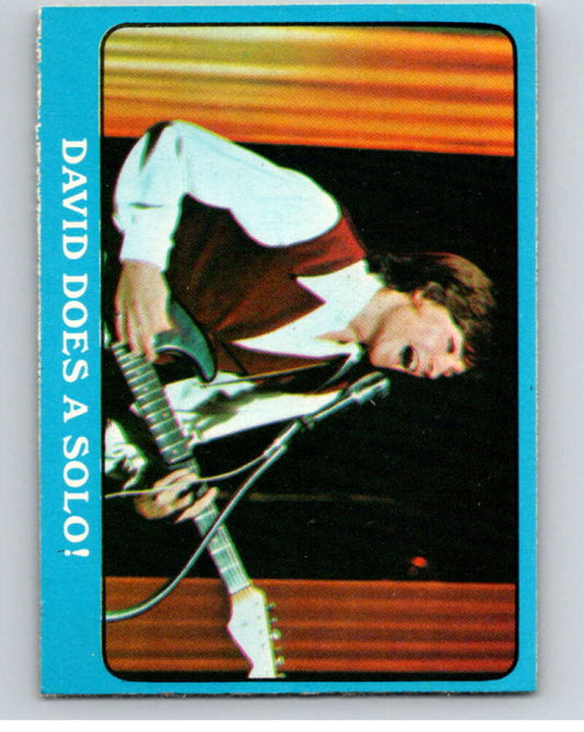 1971 Partridge Family Series A OPC #8A David Does A Solo V74364 Image 1
