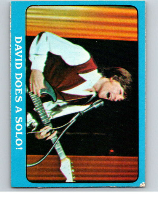 1971 Partridge Family Series A OPC #8A David Does A Solo V74365 Image 1