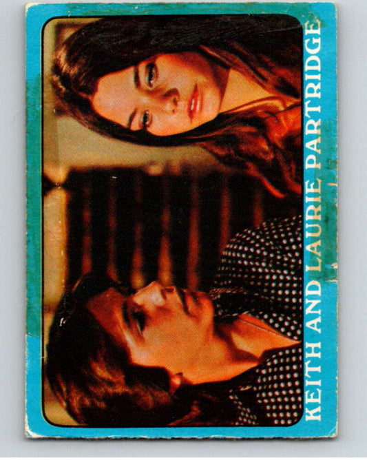 1971 Partridge Family Series A OPC #17A Keith And Laurie.. V74405 Image 1