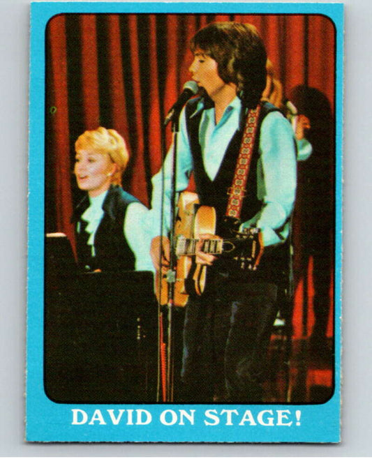1971 Partridge Family Series A OPC #30A David On Stage V74452 Image 1