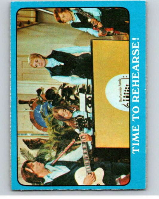 1971 Partridge Family Series A OPC #37A Time To Rehearse V74479 Image 1