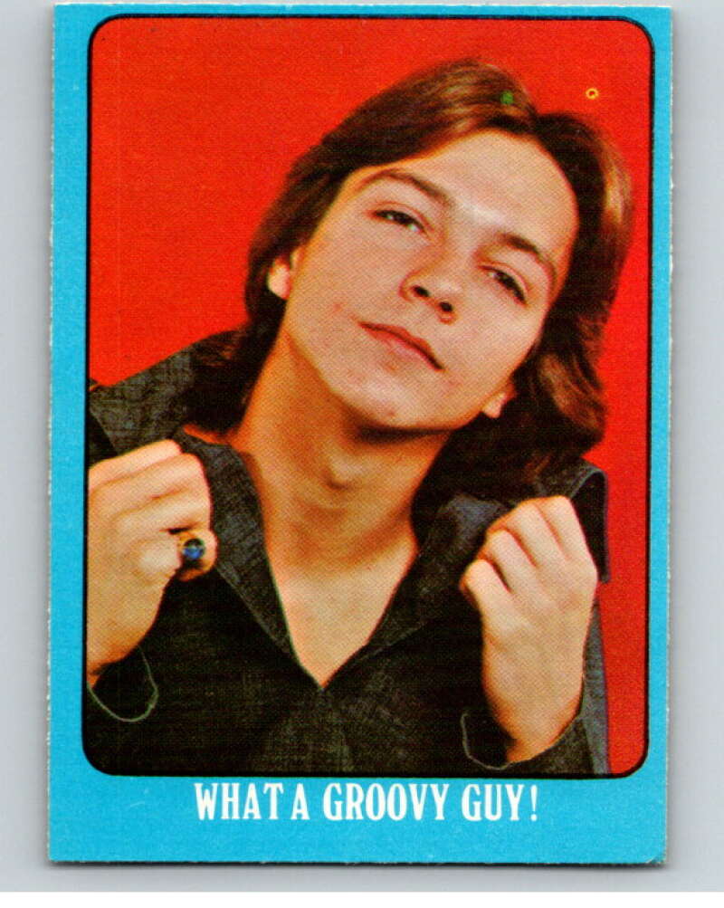 1971 Partridge Family Series A OPC #47A What A Groovy Guy V74517 Image 1