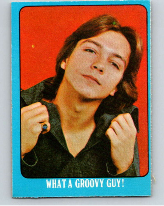 1971 Partridge Family Series A OPC #47A What A Groovy Guy V74519 Image 1