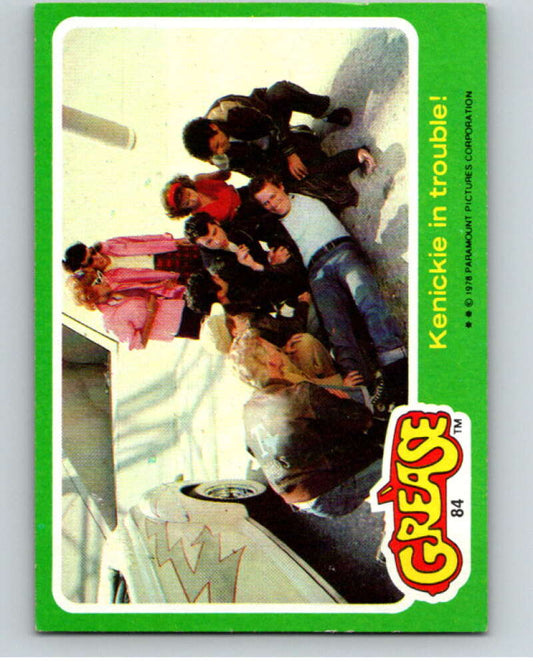 1978 Topps Grease #84 Kenickie in trouble!   V74593 Image 1