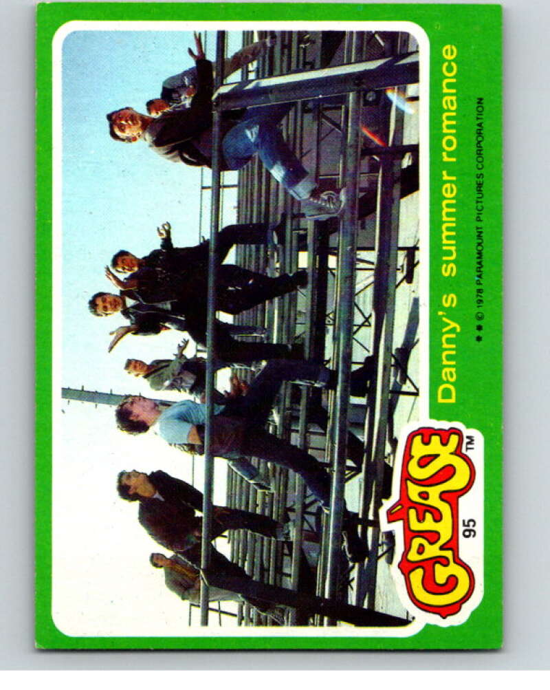 1978 Topps Grease #95 Danny's summer romance   V74599 Image 1