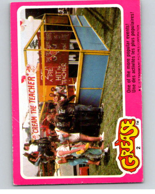 1978 Grease OPC #2 One of the more popular events!   V74613 Image 1