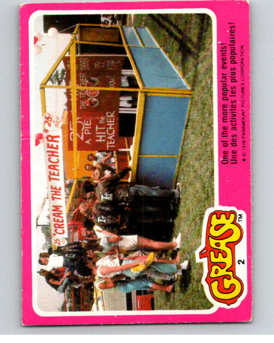 1978 Grease OPC #2 One of the more popular events!   V74614 Image 1