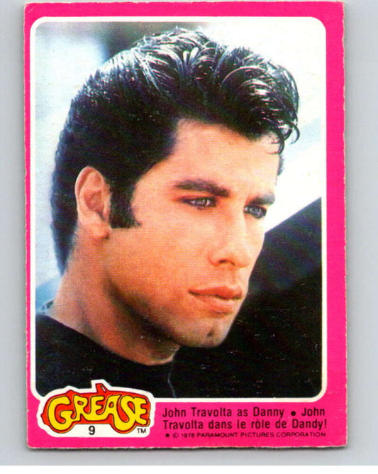 1978 Grease OPC #9 John Travolta as Danny   V74633 Image 1