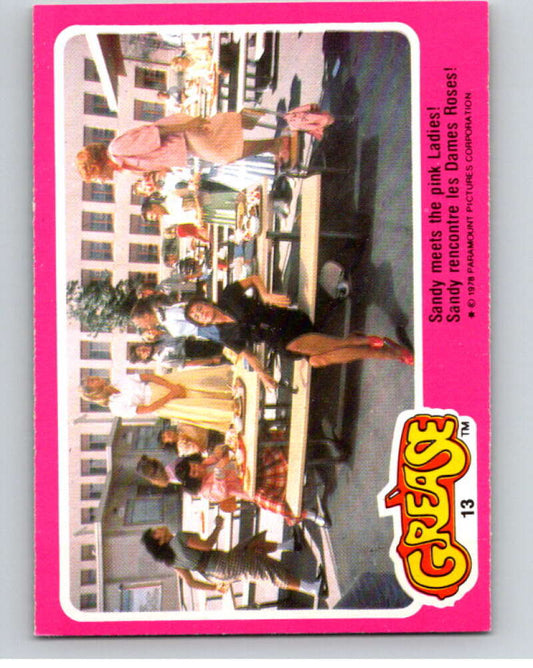 1978 Grease OPC #13 Sandy meets the Pink Ladies!   V74641 Image 1