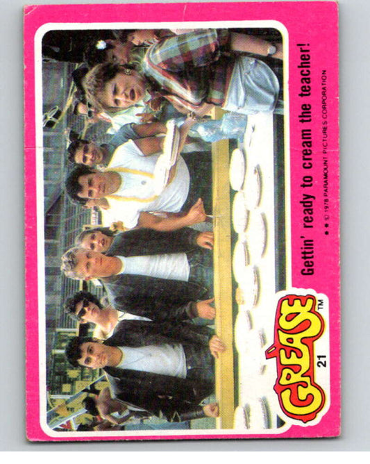 1978 Grease OPC #21 Gettin' ready to cream the teacher!   V74654 Image 1