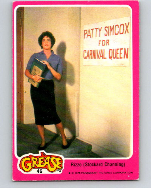 1978 Grease OPC #46 Rizzo Stockard Channing   V74696 Image 1