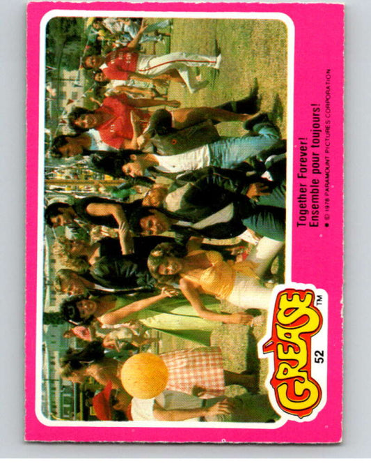 1978 Grease OPC #52 Together Forever!   V74705 Image 1