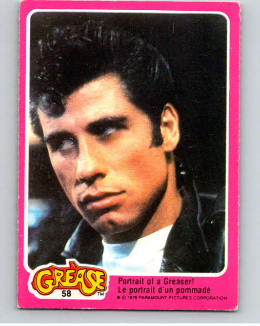 1978 Grease OPC #58 Portrait of a Greaser   V74714 Image 1