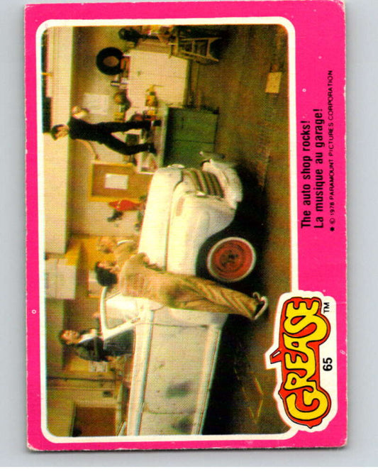 1978 Grease OPC #65 The auto shop rocks!   V74723 Image 1