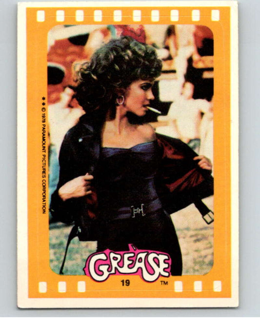 1978 Topps Grease Stickers #19 Sandy's Big Change!   V74728 Image 1