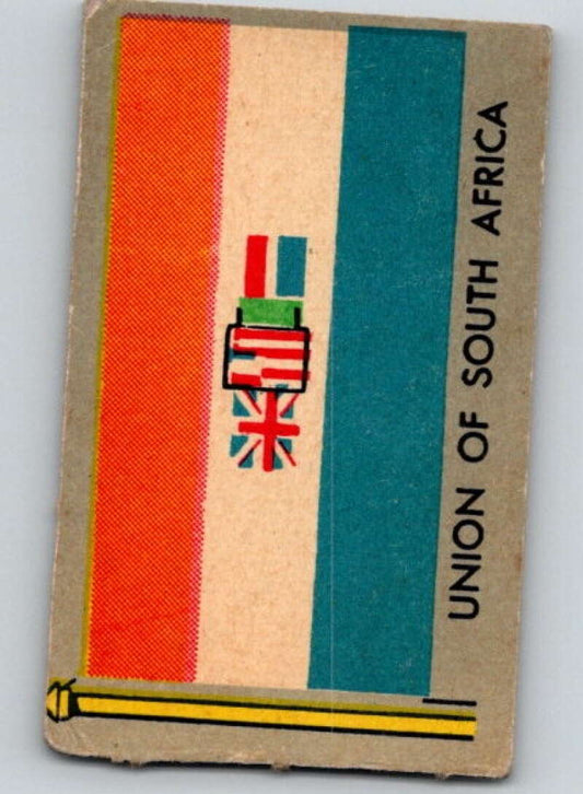 1950 Parade Flags of the World #21 Union of South Africa V74747 Image 1