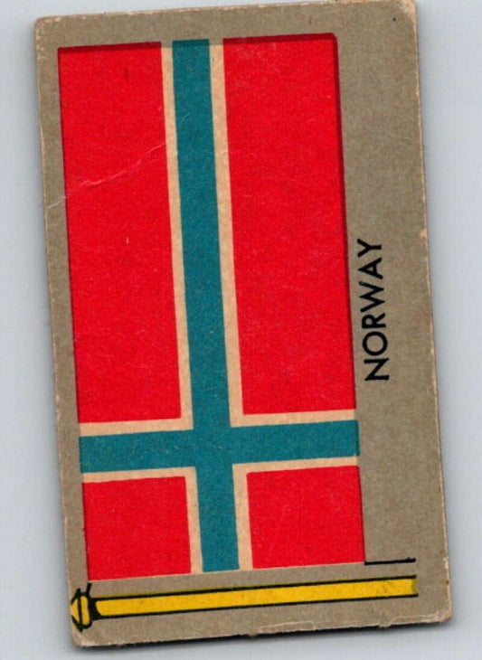 1950 Parade Flags of the World #53 Norway V74750 Image 1