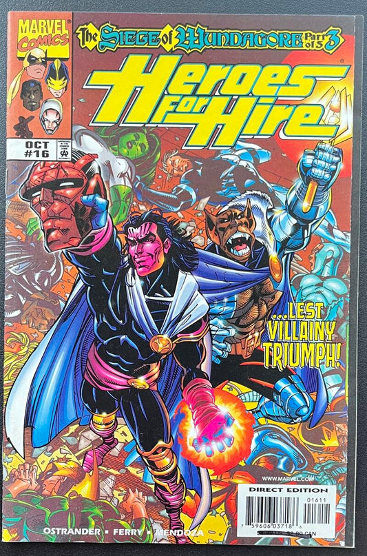 Heroes For Hire #16 Marvel Comic Book Oct. 1998 Modern Age - CB85 Image 1