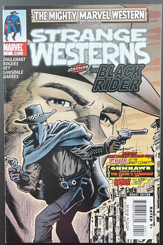 Strange Westerns Black Rider #1 Marvel Comic Book Oct. 2006 Direct Edition - CB96 Image 1