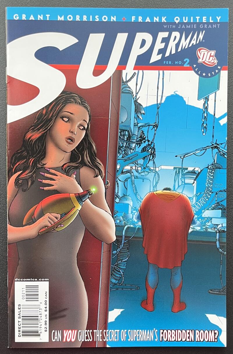 All-Star Superman #2 DC Comic Book Feb. 2006 Direct Edition - CB104 Image 1