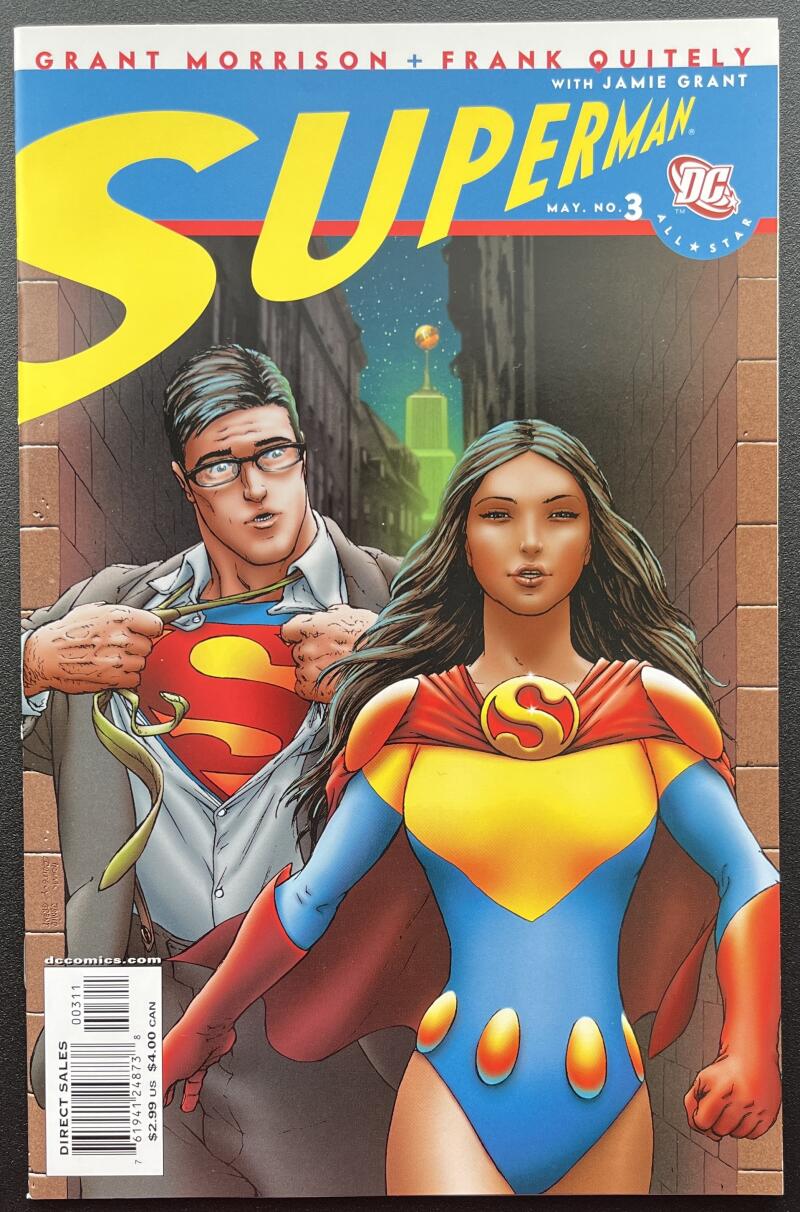All-Star Superman #3 DC Comic Book May. 2006 Direct Edition - CB105 Image 1