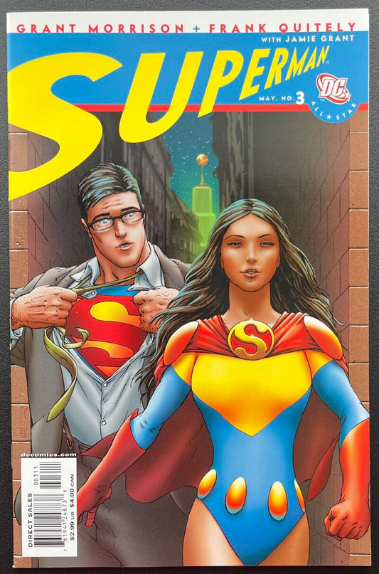 All-Star Superman #3 DC Comic Book May. 2006 Direct Edition - CB105 Image 1