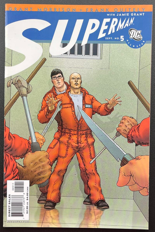 All-Star Superman #5 DC Comic Book Sep. 2006 Direct Edition - CB107 Image 1