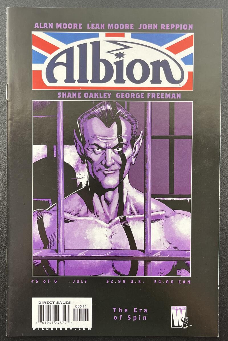 Alan Moore Albion #5 Comic Book Jul. 2006 Direct Edition - CB133 Image 1