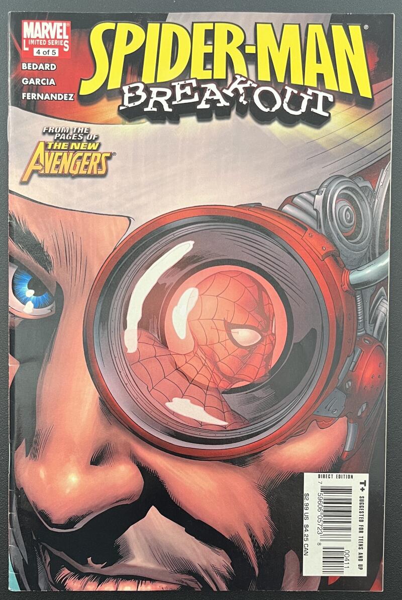 Spider-Man Breakout #4 Marvel Comic Book Sept. 2005 Direct Edition - CB147 Image 1