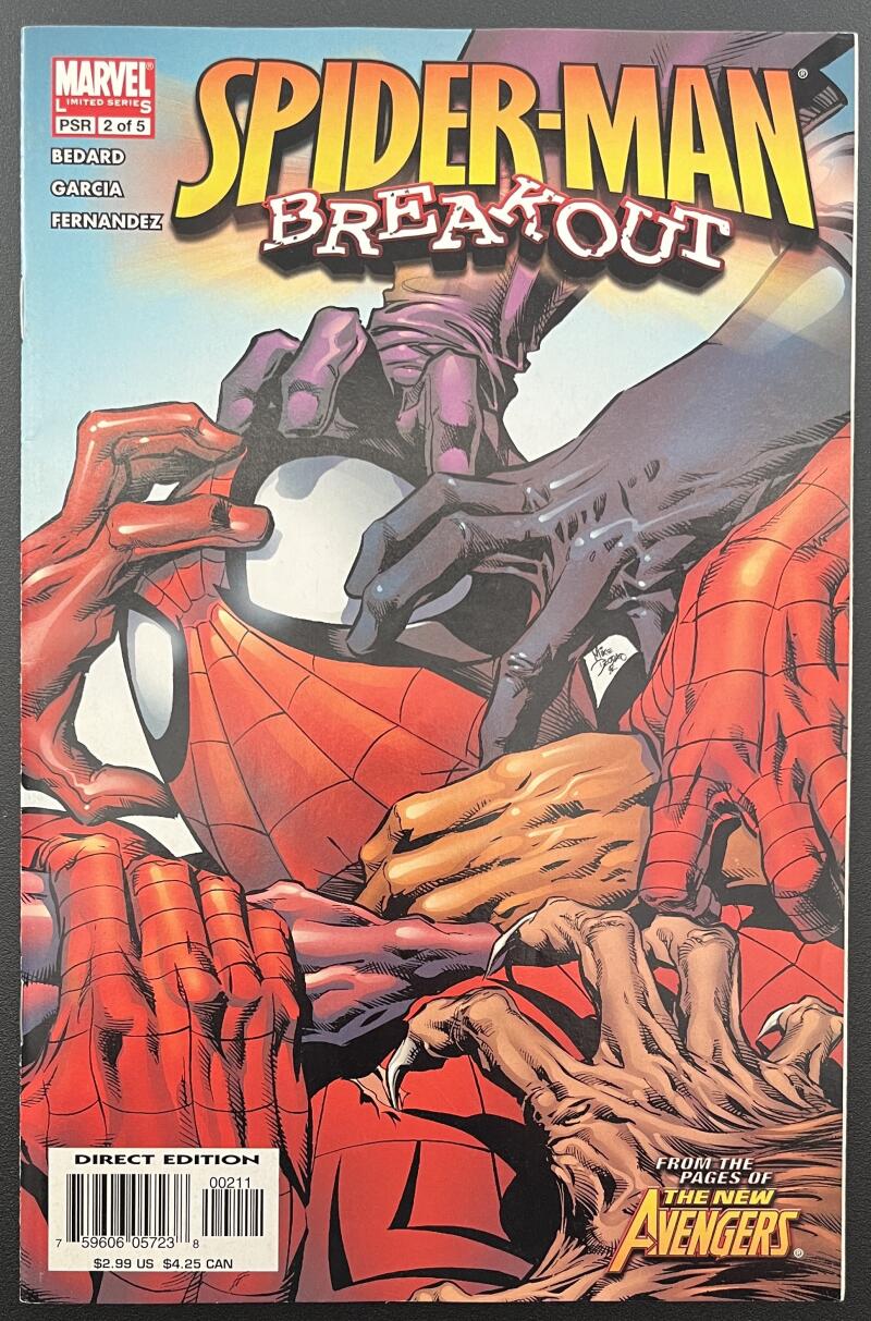 Spider-Man Breakout #2 Marvel Comic Book Jul. 2005 Direct Edition - CB149 Image 1