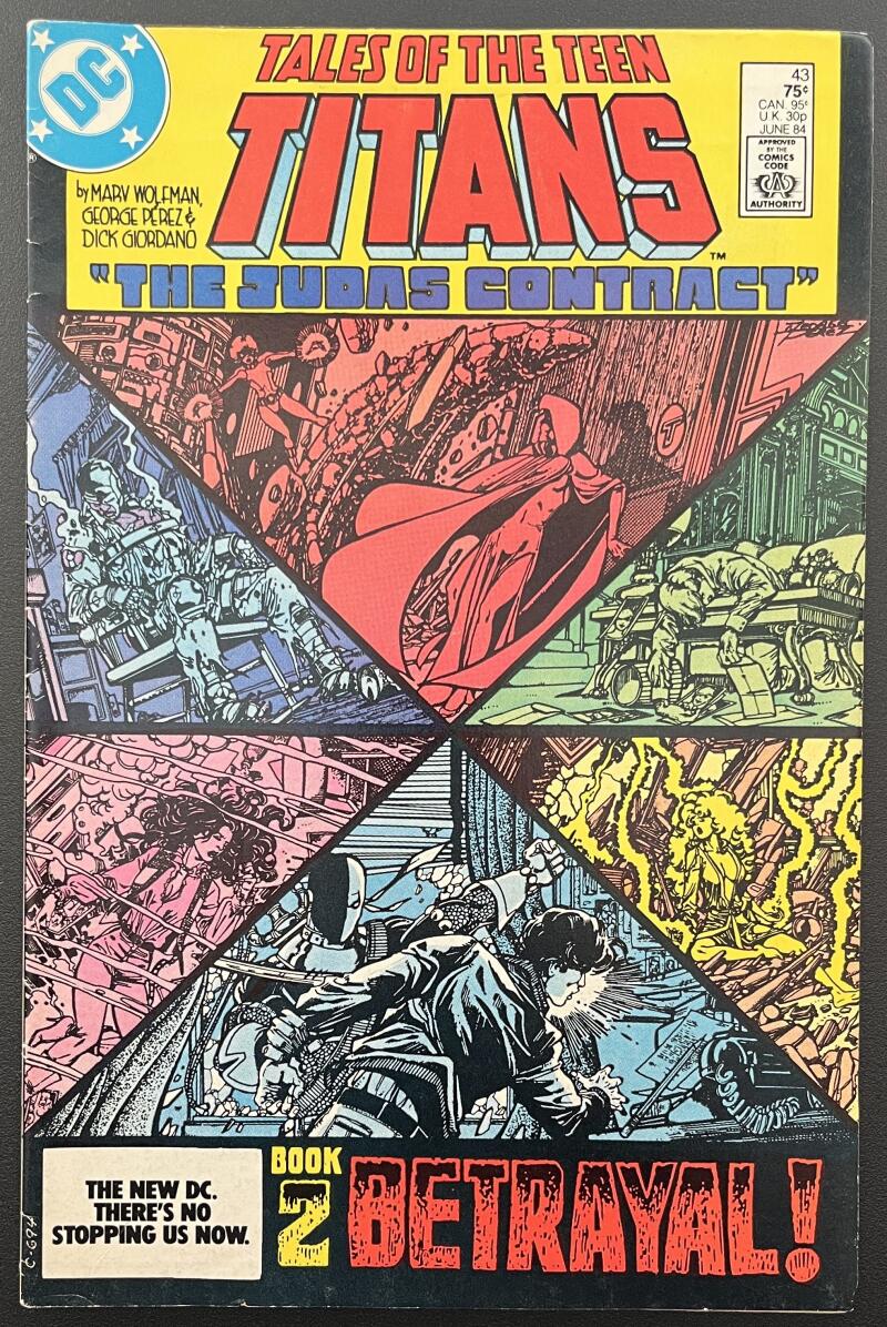 Tales of The Teen Titans #43 DC Comic Book Jun. 1984 Direct Edition - CB157 Image 1
