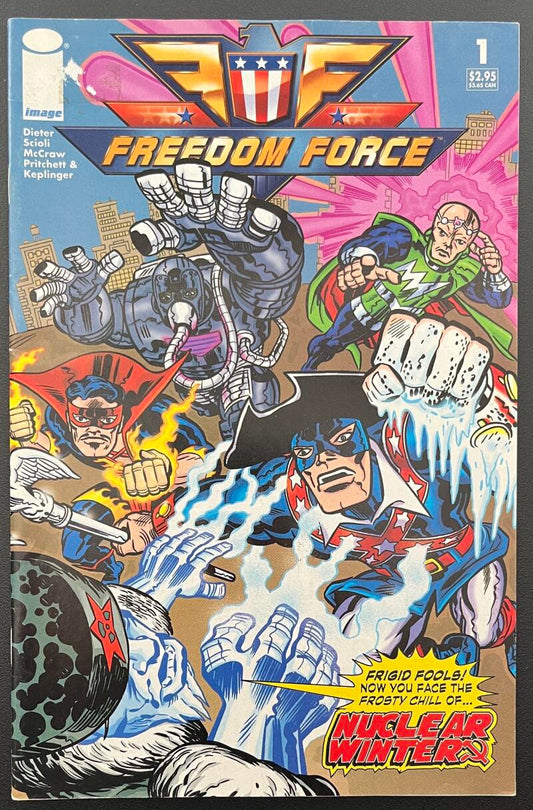 Freedom Force #1 Image Comic Book Jan. 2005 Mini Series - CB158 Image 1
