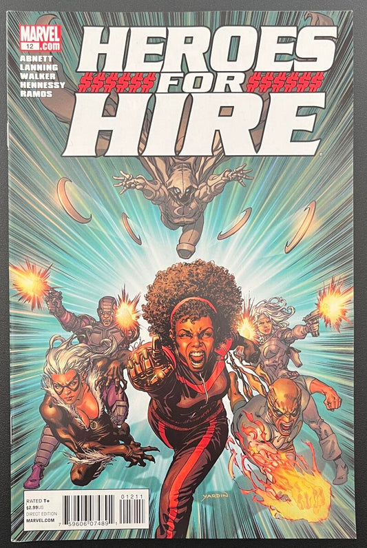 Heroes For Hire Fear Itself #12 Marvel Comic Book 2011 Direct Edition - CB165 Image 1