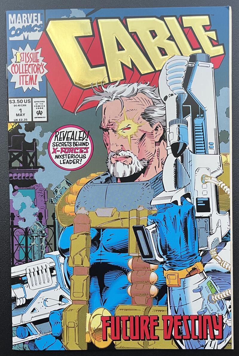 Cable X-Forces Leader #1 Marvel Comic Book May. 1993 Direct Edition - CB181 Image 1