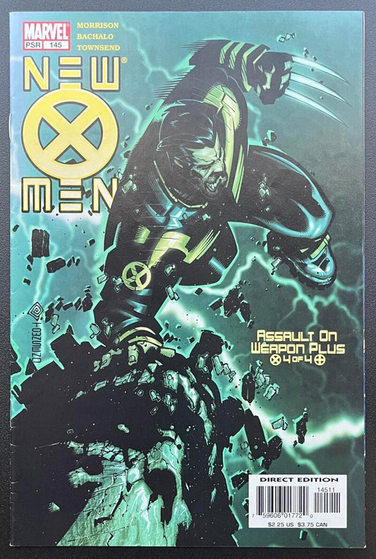 New X-Men Assault Weapon #145 Marvel Comic Book Oct. 2003 Direct Edition  - CB183 Image 1