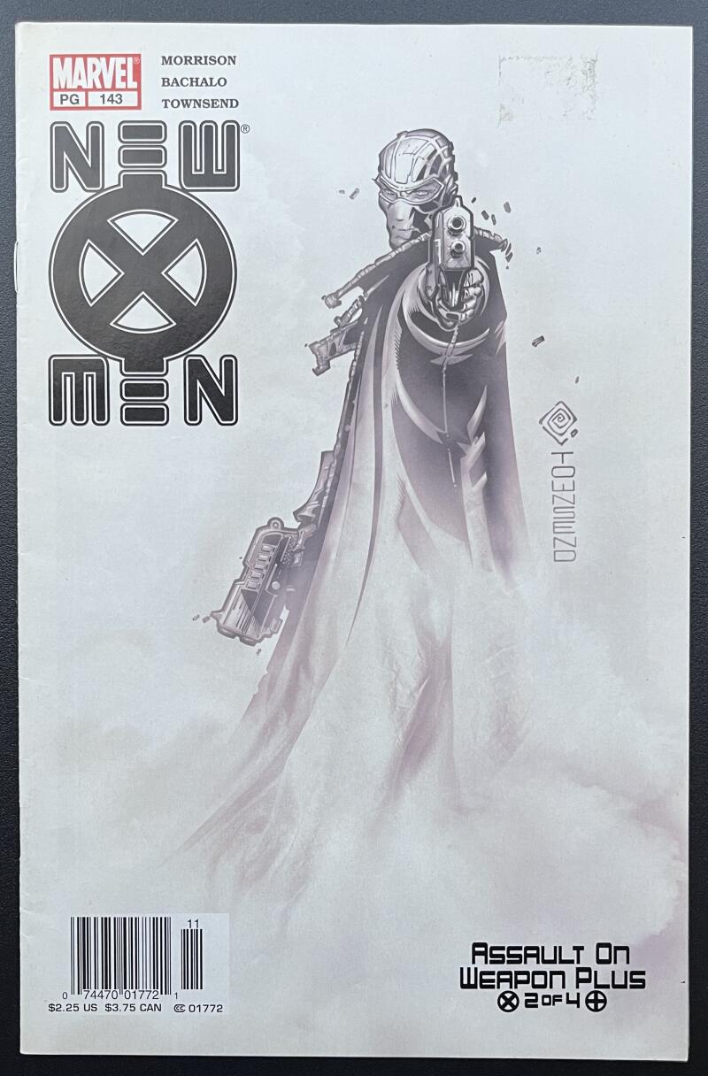 New X-Men Assault Weapon #143 Marvel Comic Book Aug. 2003 Direct Edition  - CB185 Image 1