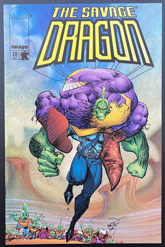 The Savage Dragon #28 Image Comic Book May. 1996 Direct Edition  - CB202 Image 1