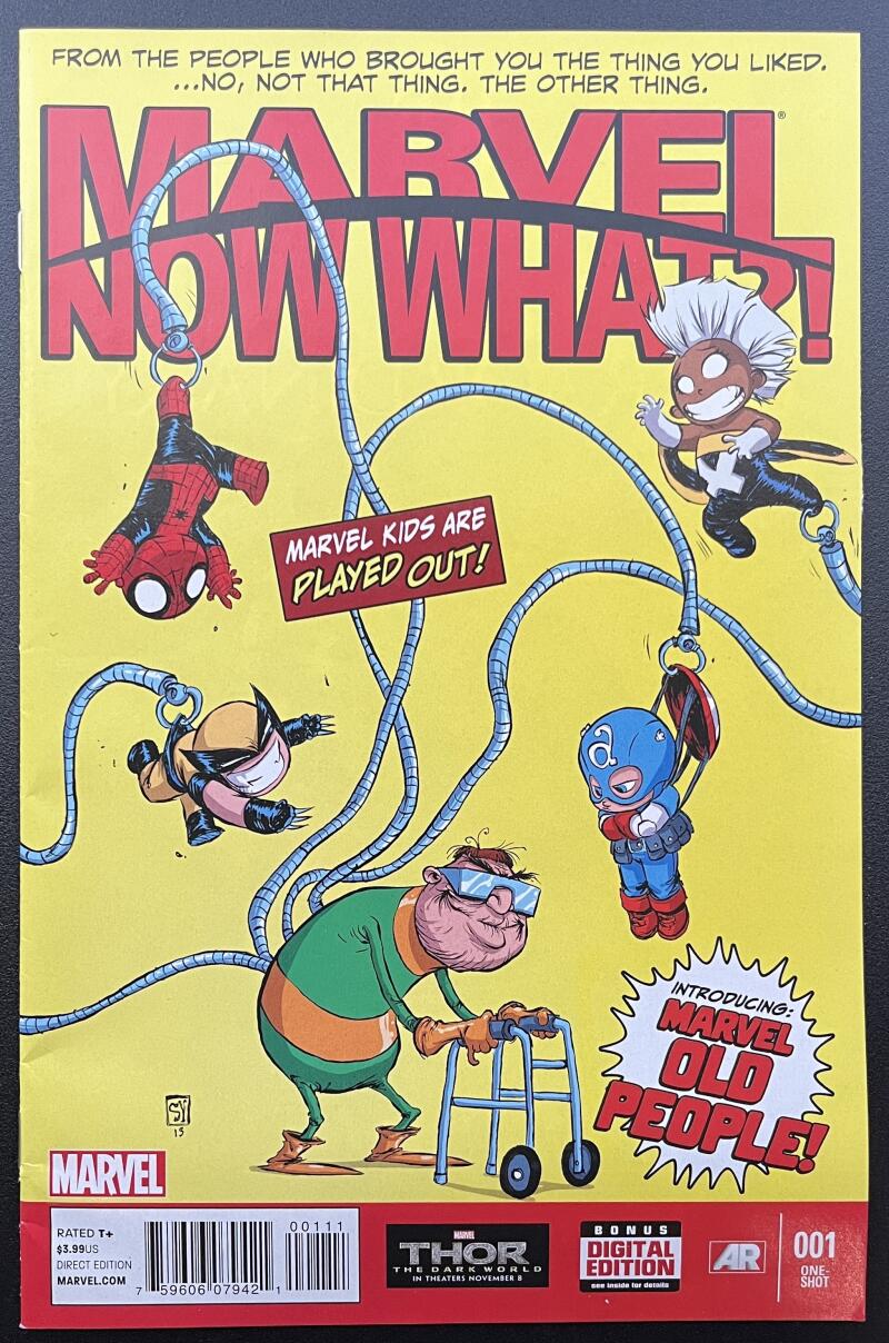 Marvel Now What?! #1 Marvel Comic Book 2013 Direct Edition - CB203 Image 1