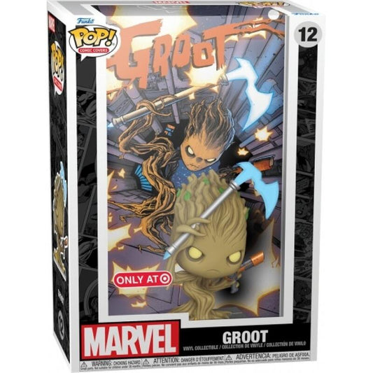 Funko Pop - 12 Comic Covers - Groot - Marvel Vinyl Figure with Case *Walmart EXCLUSIVE Image 1