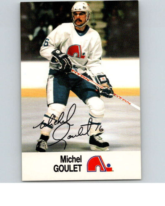 1988-89 Esso All-Stars Hockey Card Michel Goulet  V75199 Image 1