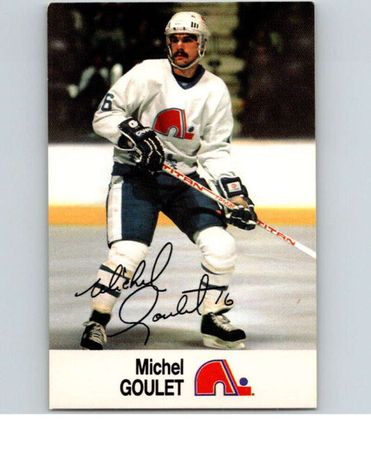 1988-89 Esso All-Stars Hockey Card Michel Goulet  V75201 Image 1
